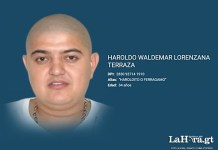 Guatemala, al igual que EE.UU. ha puesto una recompensa de Q 50 mil por información que lleve a la captura de "Haroldito".