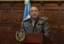 Oficial general del Ejército de Guatemala Henry Sáenz sobre la construcción de la cárcel de máxima seguridad. Foto La Hora: José Orozco