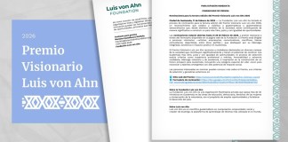 Premio Visionario Luis von Ahn 2026. Arte La Hora: Alejandro Ramírez.