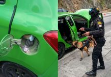 Uno de los cuatro detenidos estuvo preso en Estados Unidos durante 10 años por venta de drogas. Foto La Hora: PNC