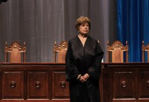 El Ministerio Público insiste en procesar a la magistrada de la CC, Astrid Lemus, y solicita información referente a su toma de posesión. Foto La Hora: Daniel Ramírez